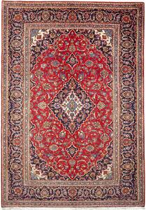 Tappeto Ardakan Persia Medaglione Rosso Blu 204x310 Cm