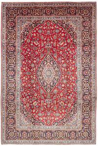 Tappeto Ardakan Persia Medaglione Rosso Blu 228x350 Cm