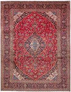 Tappeto Ardakan Persia Medaglione Rosso Blu 310x400 Cm