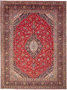Tappeto Ardakan Persia Medaglione Rosso Blu 260x350 Cm