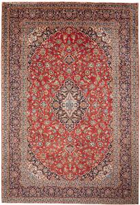 Tappeto Ardakan Persia Medaglione Rosso Blu 256x376 Cm