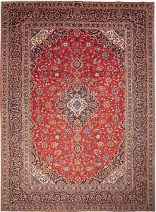 Tappeto Ardakan Persia Medaglione Rosso Blu 300x410 Cm
