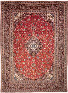Tappeto Ardakan Persia Medaglione Rosso Blu 310x420 Cm