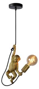 Lucide Lampada a sospensione Extravaganza Chimp, dimmerabile, Ottone / Oro, Soggiorno / Sala da pranzo, Plastica, Design, Lampada a sospensione