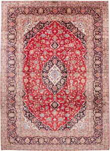 Tappeto Ardakan Persia Medaglione Rosso Blu 250x347 Cm