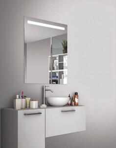 Specchio con illuminazione integrata bagno rettangolare L 60 x H 70 cm SENSEA