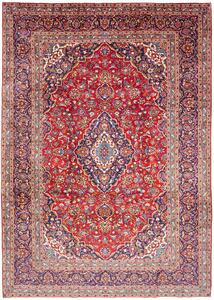 Tappeto Ardakan Persia Medaglione Rosso Blu 248x350 Cm
