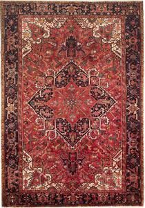 Tappeto Gorawan Persia Medaglione Rosso Blu 238x340 Cm