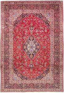 Tappeto Ardakan Persia Medaglione Rosso Blu 245x354 Cm