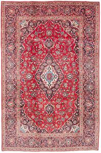 Tappeto Ardakan Persia Medaglione Rosso Blu 196x303 Cm