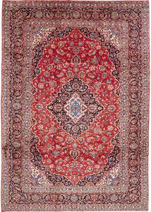 Tappeto Ardakan Persia Medaglione Rosso Blu Scuro 248x350 Cm