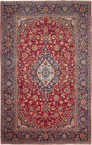 Tappeto Ardakan Persia Medaglione Rosso Blu 230x354 Cm