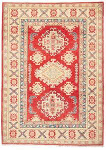 Tappeto Kazak Pakistan Astratto Rosso Crema 130x181 Cm