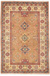 Tappeto Kazak Afghanistan Astratto Marrone Rosso 101x150 Cm