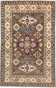 Tappeto Kazak Afghanistan Geometrico Marrone Beige 119x187 Cm
