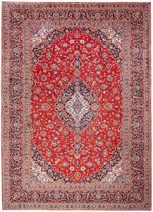 Tappeto Ardakan Persia Medaglione Rosso Blu 250x348 Cm