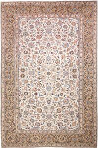 Tappeto Kashan Persia Floreale Crema Beige 244x370 Cm