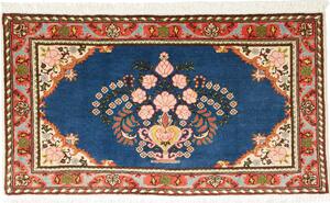 Tappeto Bakhtiyar Persia Medaglione Blu Rosa 100x60 Cm