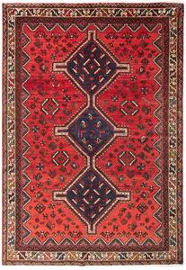 Tappeto Shiraz Persia Geometrico Rosso Blu 170x248 Cm