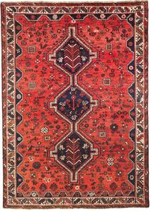 Tappeto Shiraz Persia Medaglione Rosso Blu 177x245 Cm
