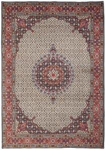 Tappeto Moud Persia Medaglione Crema Rosso 200x290 Cm