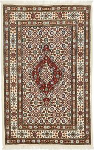 Tappeto Moud Persia Medaglione Crema Rosso 60x94 Cm