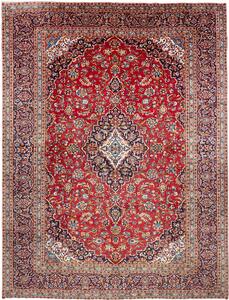 Tappeto Ardakan Persia Medaglione Rosso Blu 290x385 Cm