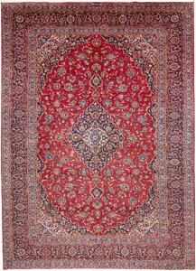 Tappeto Ardakan Persia Medaglione Rosso Blu 270x375 Cm