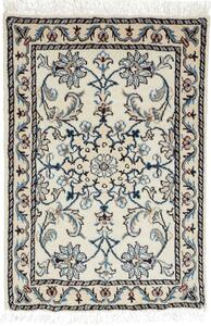 Tappeto Nain Kashmar Persia Floreale Crema Blu 60x90 Cm