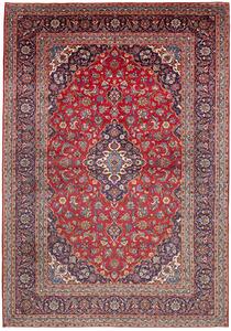 Tappeto Ardakan Persia Medaglione Rosso Blu 250x360 Cm