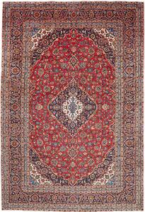 Tappeto Ardakan Persia Medaglione Rosso Blu 250x365 Cm