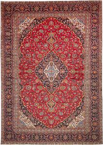 Tappeto Ardakan Persia Medaglione Rosso Blu 280x403 Cm