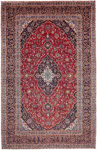 Tappeto Ardakan Persia Medaglione Rosso Blu 245x387 Cm