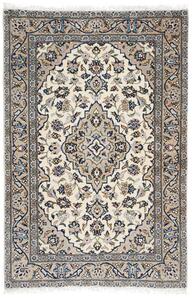Tappeto Kashan Fine Persia Medaglione Crema Beige 95x143 Cm
