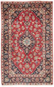 Tappeto Kashan Fine Persia Medaglione Rosso Blu 96x153 Cm