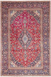 Tappeto Ardakan Persia Medaglione Rosso Blu Scuro 190x295 Cm
