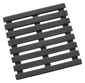 Pedana doccia in polipropilene fumo 58 x 58 cm