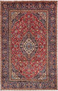 Tappeto Ardakan Persia Medaglione Rosso Blu 192x303 Cm