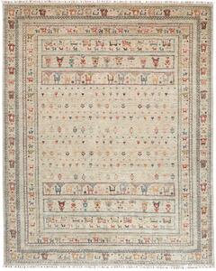Tappeto Rubin Pakistan Geometrico Beige Policromo 246x303 Cm