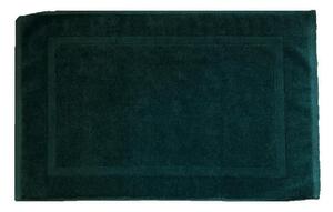 Tappeto bagno rettangolare Eponge in cotone verde 80 x 50 cm