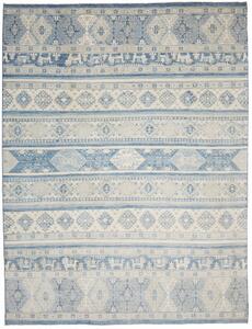 Tappeto Rubin Pakistan Astratto Blu Azzurro 238x310 Cm