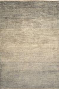 Tappeto Shayan Pakistan Tinta Unita Grigio-beige Sfumato 130x184 Cm