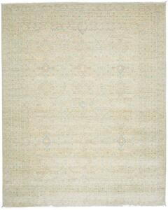 Tappeto Zigler Extra Fine Pakistan Geometrico Verde Beige 240x303 Cm