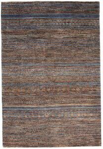Tappeto Royal Gabbeh Pakistan Geometrico Marrone Blu 122x181 Cm