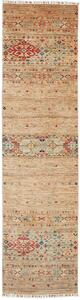 Tappeto Rubin Pakistan Geometrico Sabbia Rosso Blu 77x301 Cm