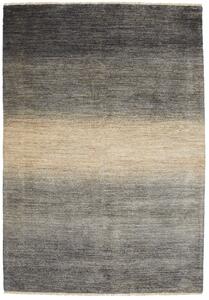 Tappeto Shayan Pakistan Astratto Grigio Beige Naturale 60x92 Cm
