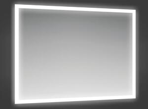 Specchio con illuminazione integrata bagno rettangolare Fog L 90 x H 70 cm