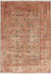 Tappeto Rubin Pakistan Astratto Terra Multicolore 167x240 Cm