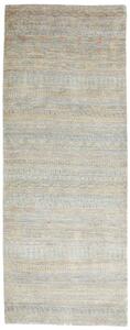 Tappeto Royal Gabbeh Pakistan Geometrico Grigio Azzurro 77x212 Cm