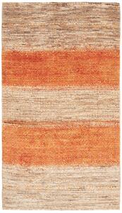 Tappeto Royal Gabbeh Pakistan Geometrico Arancione Beige 91x160 Cm